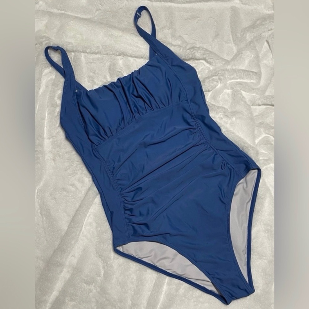 Royal Blue One-Piece Swimsuit